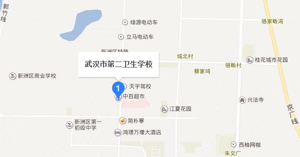 武汉市第二卫生学校地址在哪里