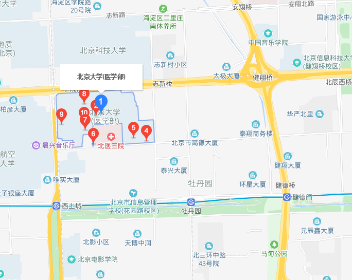 北京大学医学部地址在哪里