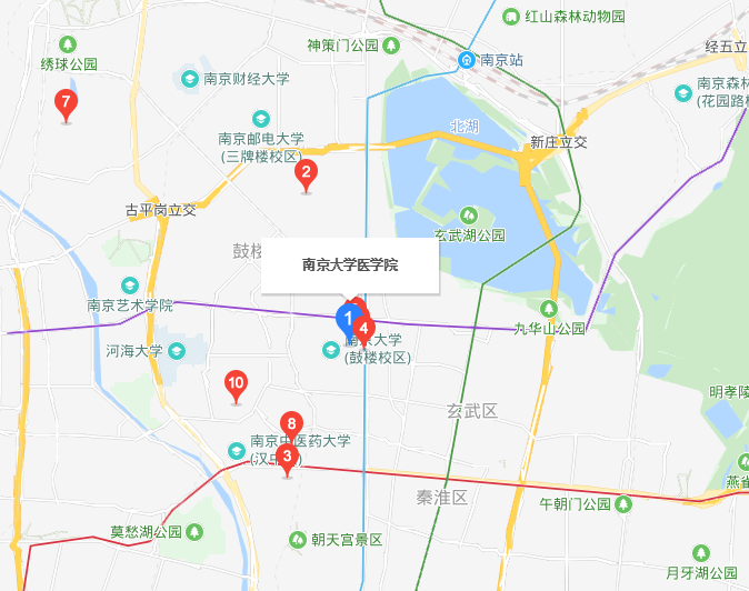 南京大学医学院地址在哪里